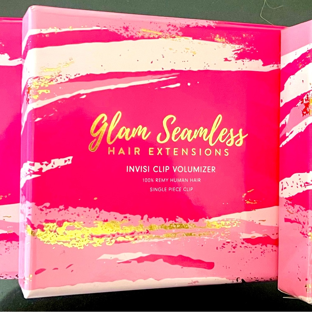 Glam Seamless Invisi Clip-in 20" Golden Blonde (color #23)